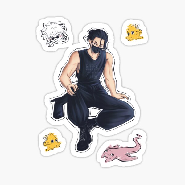 Geto And Curses Sticker For Sale By Xo Romiiarts Redbubble 8569