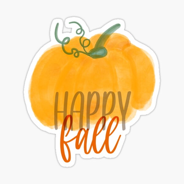 Item preview, Happy Fall Pumpkin  designed and sold by abbie-kae.