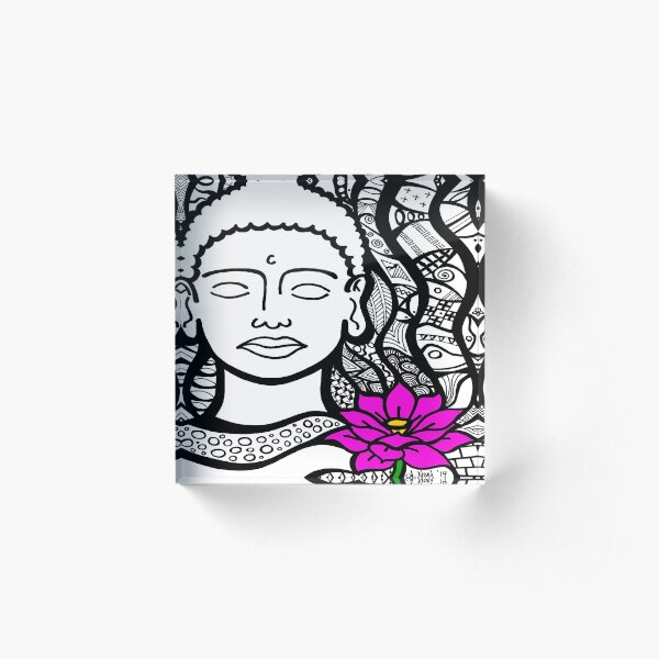 Peace in Mind Acrylic Block