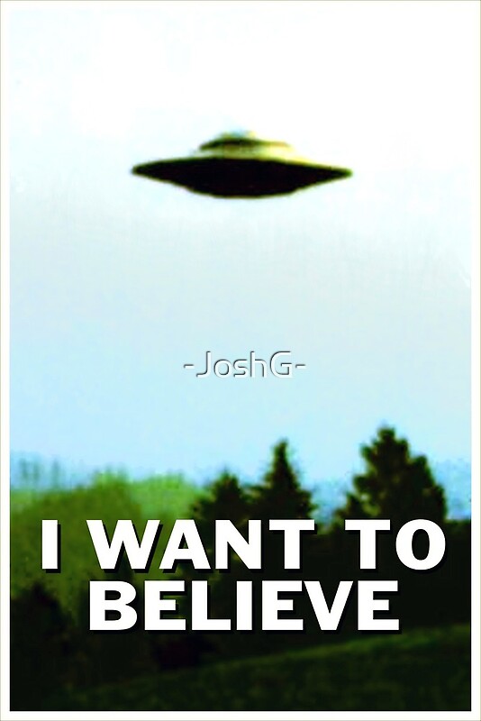 I want to believe картинка