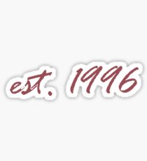 1996 Sticker