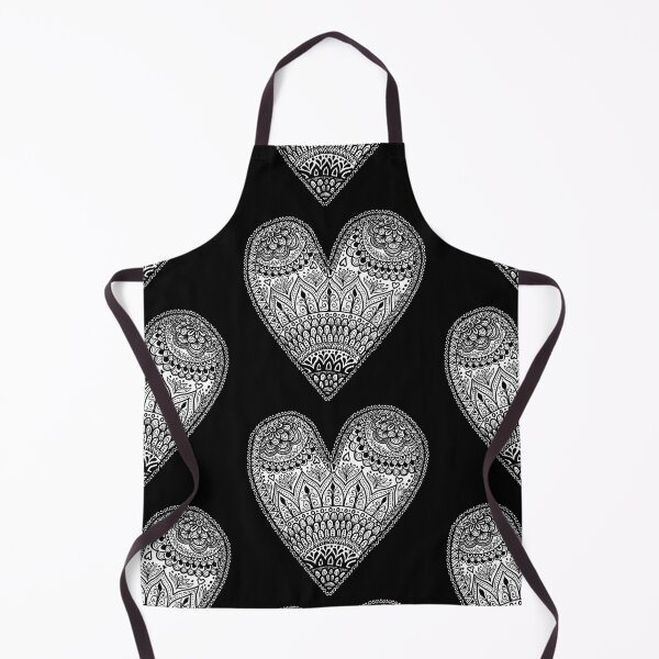 Item preview, Black and White Love Heart Design designed and sold by Soozie Wray.