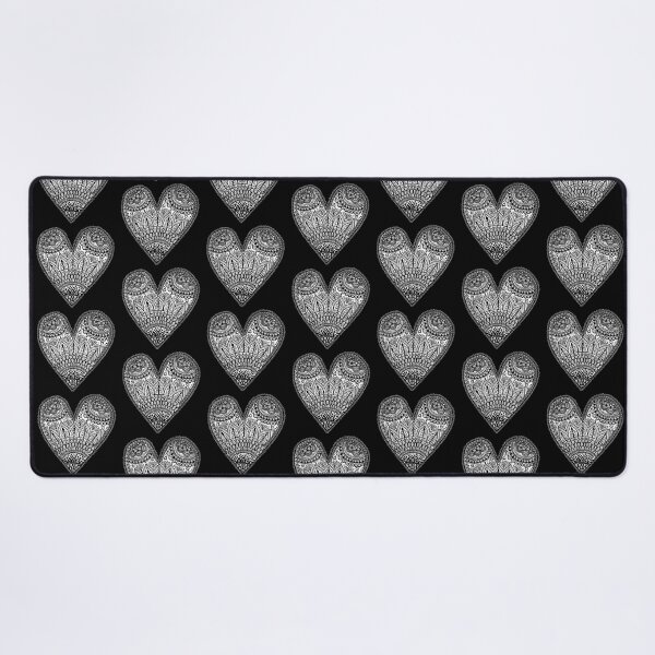 Item preview, Black and White Love Heart Design designed and sold by Soozie Wray.