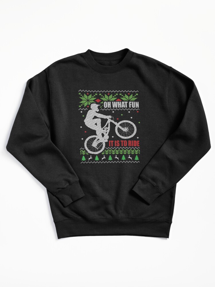 Thumbnail 2 von 7, Pullover, Mountainbike hässliches Weihnachten designt und verkauft von EstelleStar.