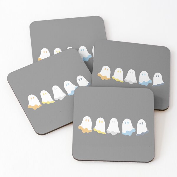 Item preview, Aro-Ace Ghost Quintet designed and sold by DoesArtAndStuff.