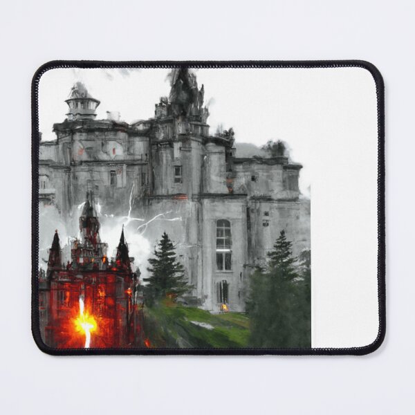 Item preview, Balmoral castle-lightning strike designed and sold by zheworkstudio.