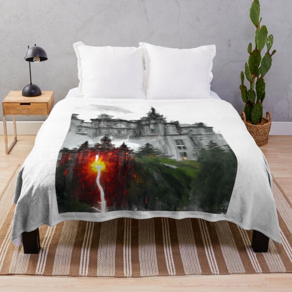Item preview, Balmoral castle-lightning strike designed and sold by zheworkstudio.