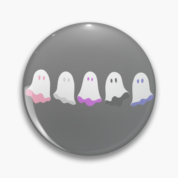 Item preview, Genderfluid Ghost Quintet designed and sold by DoesArtAndStuff.
