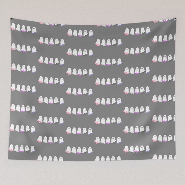 Item preview, Genderfluid Ghost Quintet designed and sold by DoesArtAndStuff.