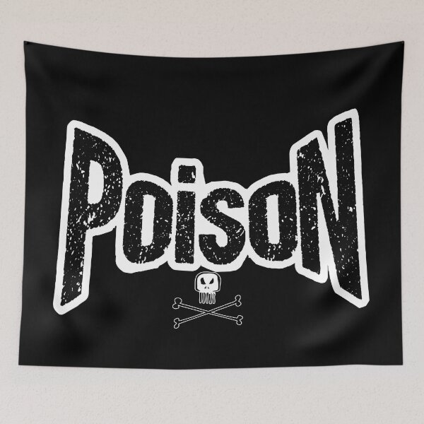 Item preview, Poison title alone From the bottle with skull #2 designed and sold by SimonSay.
