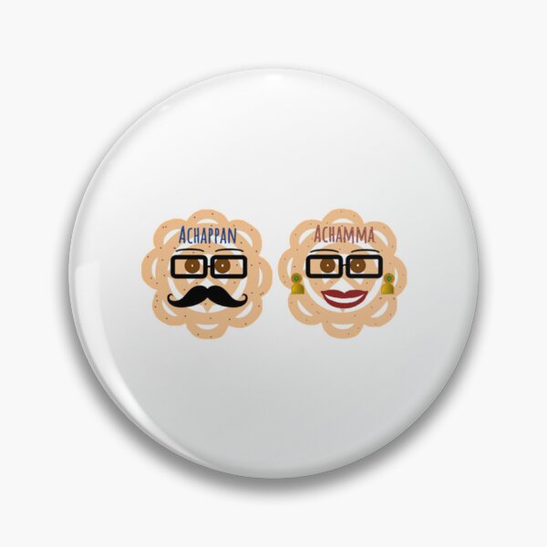 Item preview, Achappan and Achamma the Achappam Family       designed and sold by BrendaVineCo.