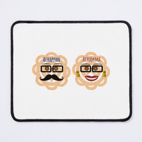 Item preview, Achappan and Achamma the Achappam Family designed and sold by BrendaVineCo.