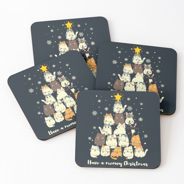 Item preview, Have a meowy Christmas designed and sold by SushiAnn.