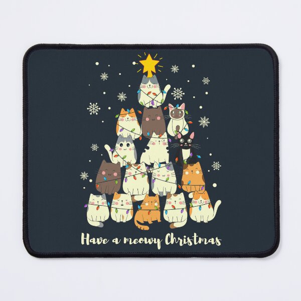Item preview, Have a meowy Christmas designed and sold by SushiAnn.
