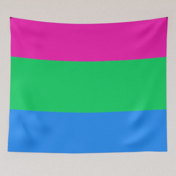 Item preview, Polysexual flag designed and sold by pansexuhell.
