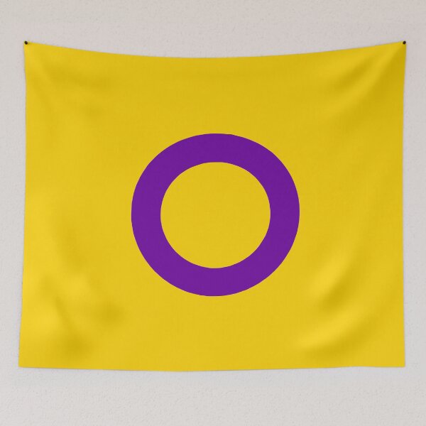 Item preview, Intersex flag designed and sold by pansexuhell.