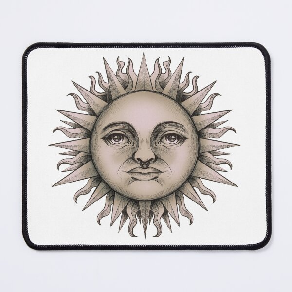 Item preview, The Sun - Grayscale designed and sold by ivannabarriga.