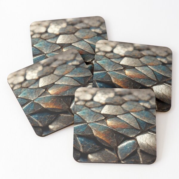 Item preview, Burnished Metal Scales designed and sold by BLADESTEM.