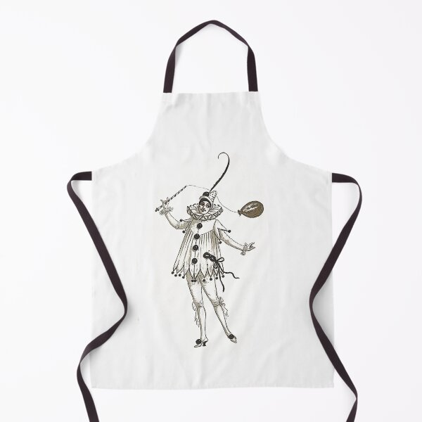 Item preview, Pedrolino Pierrot Peterkin Commedia dell'Arte Clown Character designed and sold by Talia Felix.