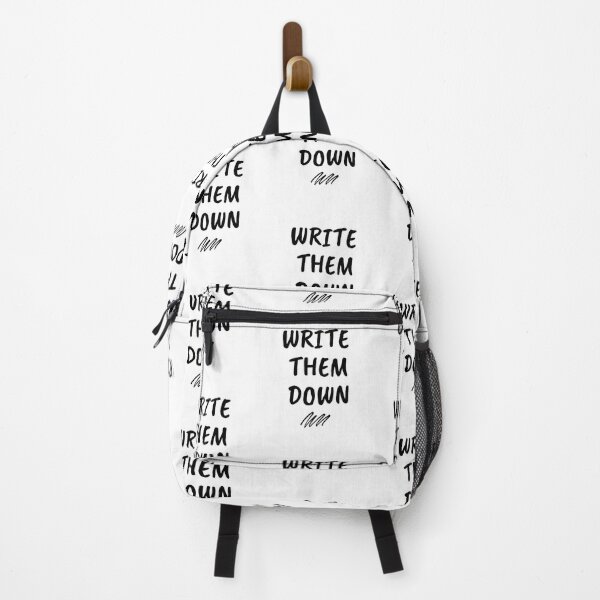 Item preview, write them down - mental health, anxiety, and journaling designed and sold by Therapy by Sen.