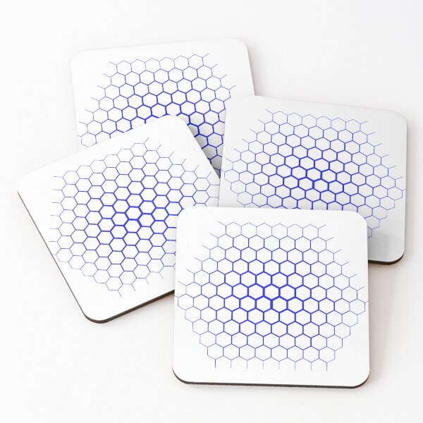 Item preview, Blue White Mosaic Tile Knitting Texture Pattern Design designed and sold by Summer-Winter.