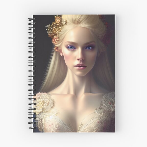 Item preview, Stunning Beautiful Fantasy Blonde Lady in Intricate Dress designed and sold by Eliteijr.