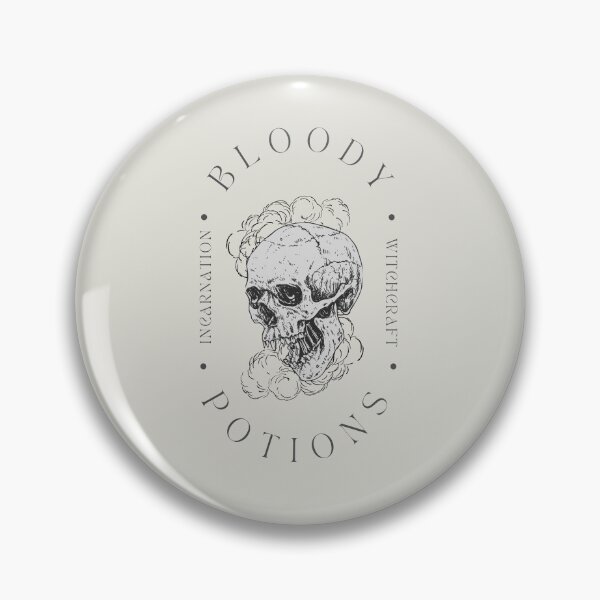 Item preview, "Bloody Potions" w/ skull logo in sand color designed and sold by xingqueen.