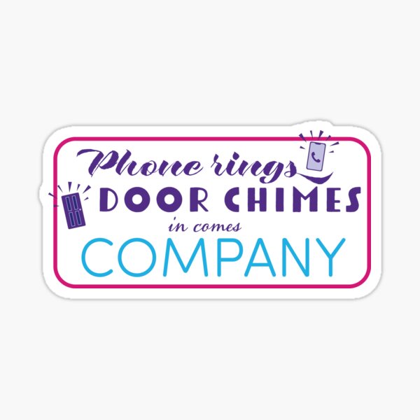 Item preview, Company Broadway - Phone rings, door chimes, in comes company designed and sold by sweetlaughowl.