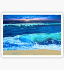 Sunset surf Sticker