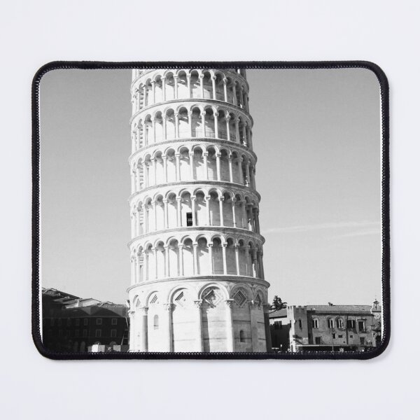 Item preview, Black and White Pisa Poster  designed and sold by faraspirre.