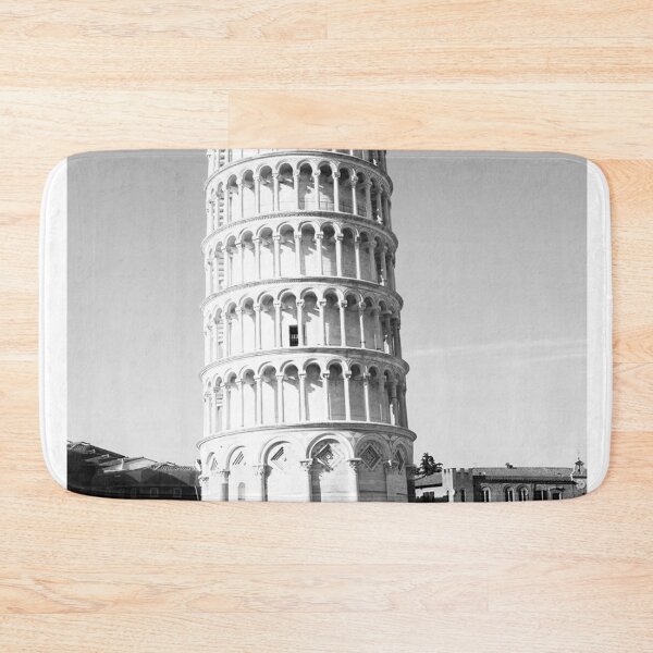 Item preview, Black and White Pisa Poster  designed and sold by faraspirre.