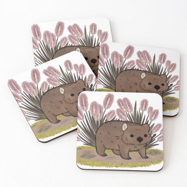 Item preview, Wombat and Fountain Grass designed and sold by TopazOwl.