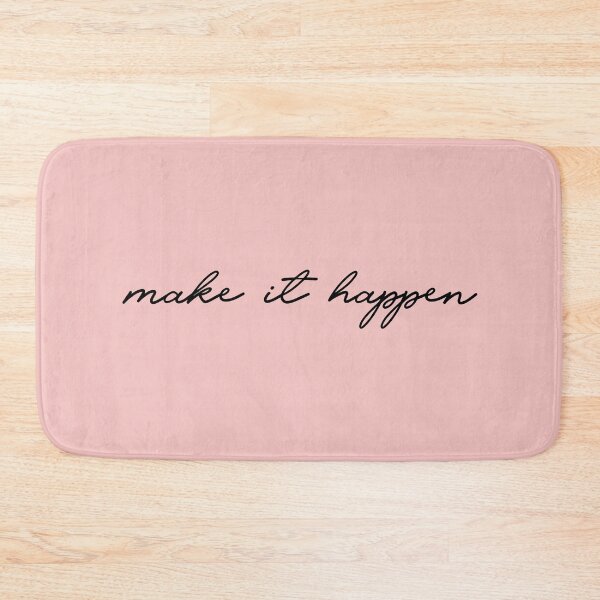 Item preview, Make It Happen Motivational Quote designed and sold by maniacfitness.