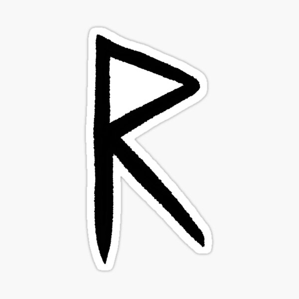 Item preview, Raidho Rune designed and sold by Atropa Parcae.