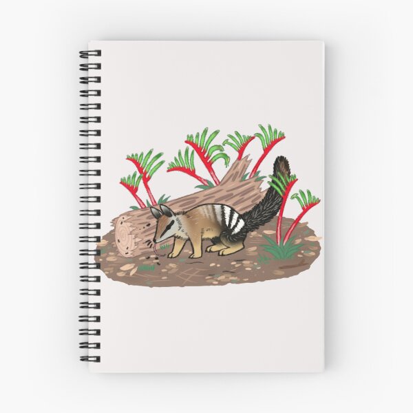 Item preview, Numbat and Red and Green Kangaroo Paw designed and sold by TopazOwl.