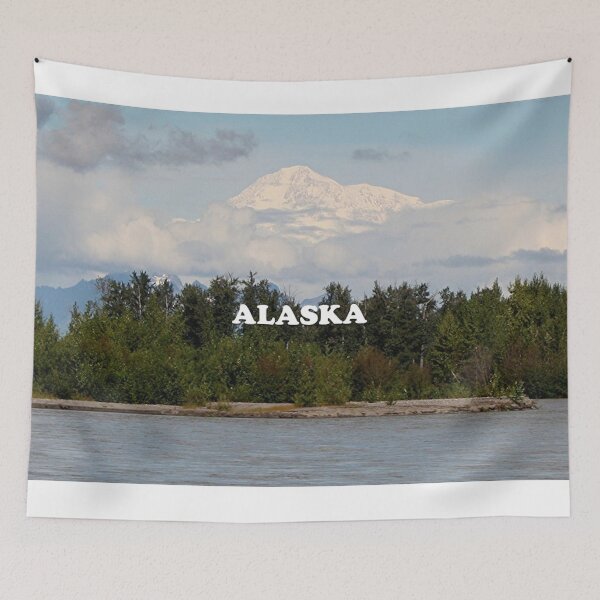 Item preview,  Alaska: Denali, forest, river, mountains, USA 2 designed and sold by FranWest.