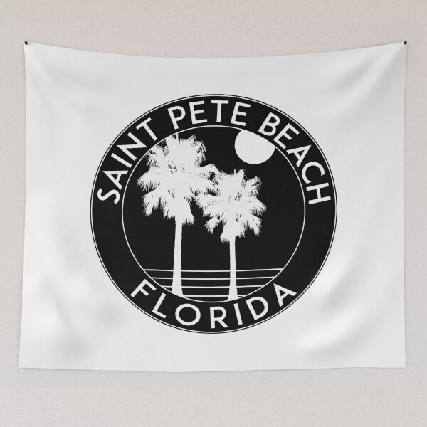 Item preview, SAINT PETE BEACH FLORIDA PETERSBURG ST OCEAN PALMS SURFING designed and sold by DESTINATIONS DECAL.