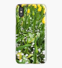 Yellow Tulips iPhone X Case