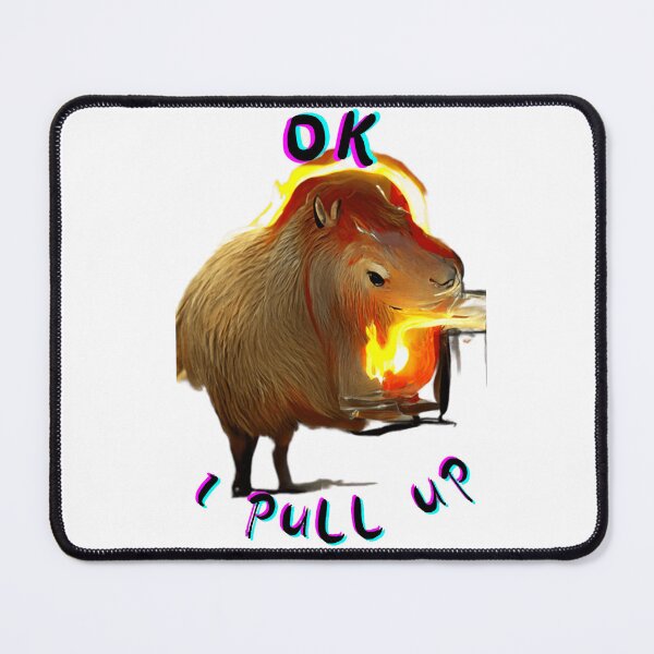 Item preview, Ok i pull up capybara calssic designed and sold by zheworkstudio.