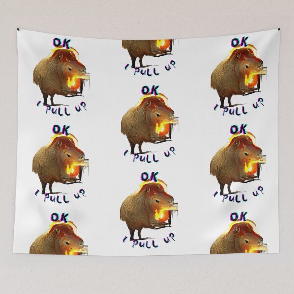 Item preview, Ok i pull up capybara calssic designed and sold by zheworkstudio.