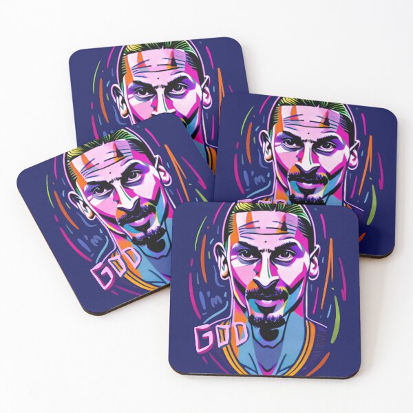 Item preview, Zlatan Ibrahimovic pop art caricature designed and sold by IcalsaidArt.