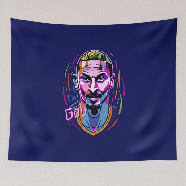 Item preview, Zlatan Ibrahimovic pop art caricature designed and sold by IcalsaidArt.