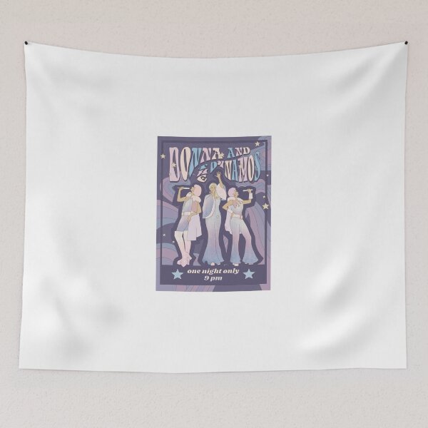Item preview, Donna and the Dynamos Concert Poster Classic designed and sold by MarkHansford0.