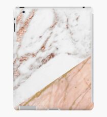Rose gold marble blended iPad Case/Skin