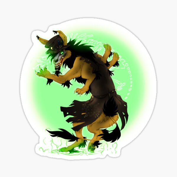 Wolpr Magic 2016 Halloween Print Sticker