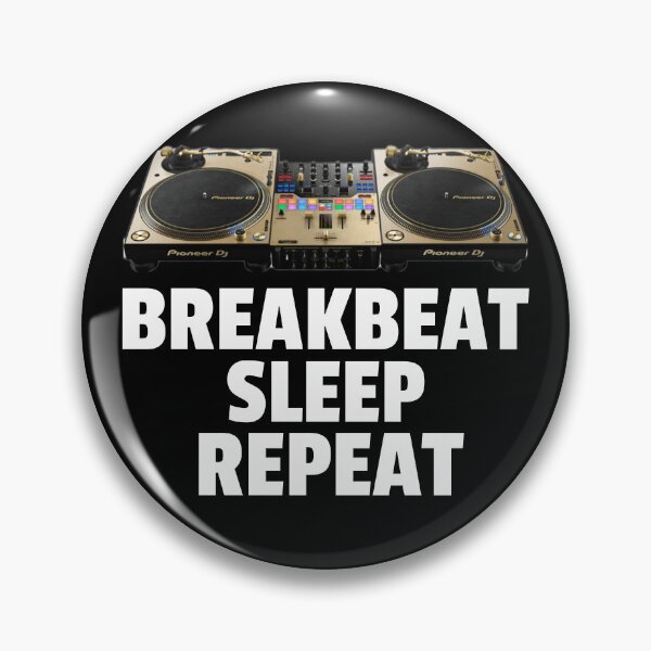 Item preview, Breakbeat Sleep Repeat designed and sold by Discothreadz.