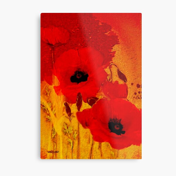 Mellow Yellow Metal Print