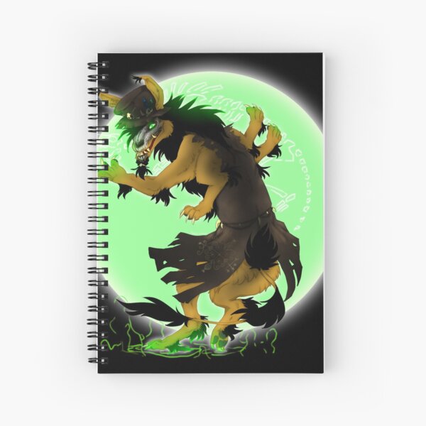 Wolpr Magic 2016 Halloween Print Spiral Notebook
