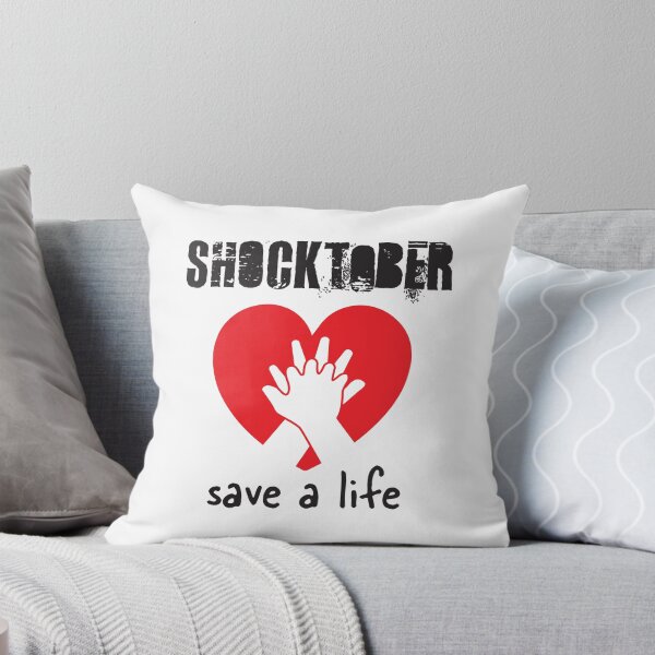 Item preview, Shocktober Save a Life CPR Training designed and sold by ThePurpleMelon.