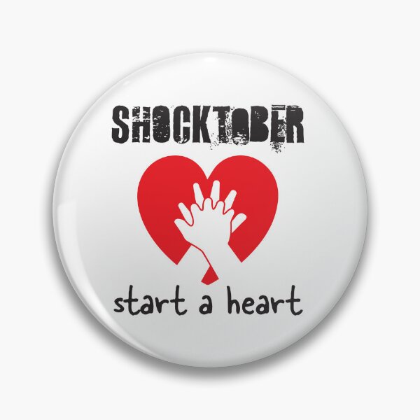 Item preview, Shocktober Start a Heart CPR Training designed and sold by ThePurpleMelon.